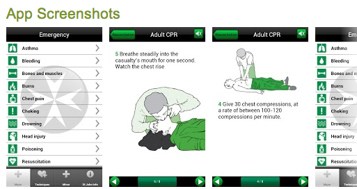 iphone android first aid app